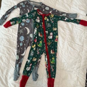 2 Little Sleepies prints - 6-12 months